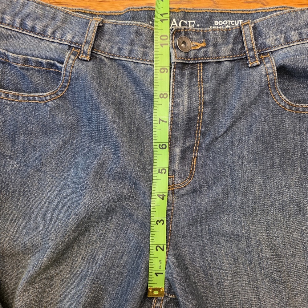 NWT Childrens Place Boys Jeans Size 16 Blue Denim‎ Straight Adjustable Waist - Picture 8 of 13